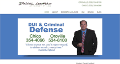 Desktop Screenshot of buttecountyduilawyer.com